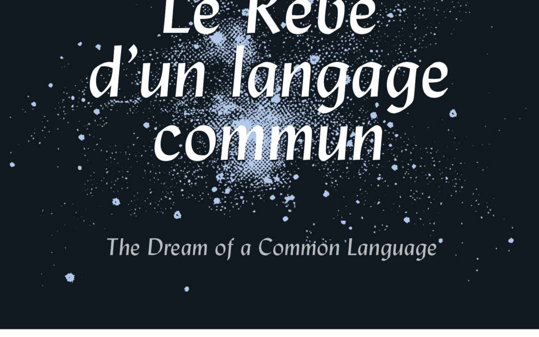 LE RÊVE D’UN LANGAGE COMMUN, Adrienne Rich